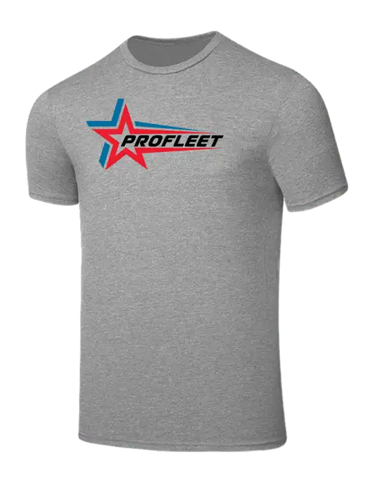 Seriously Soft Light Heather Grey T-Shirt w/ProFleet Logo