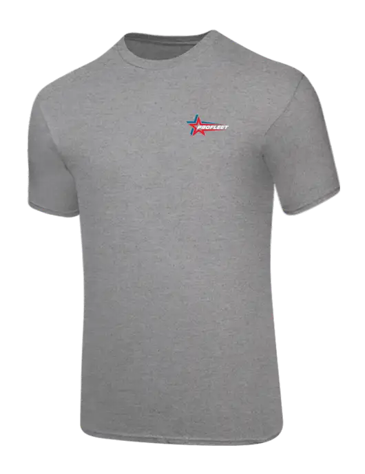 Core Blend Medium Grey Heather T-Shirt w/ProFleet Logo