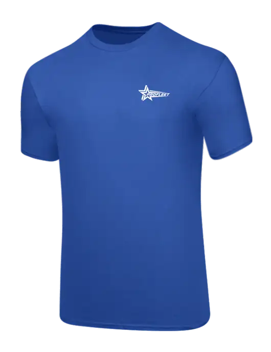 Core Blend Royal Blue T-Shirt w/ProFleet Logo