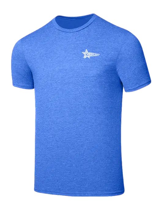 Seriously Soft Heathered Royal T-Shirt w/ProFleet Logo