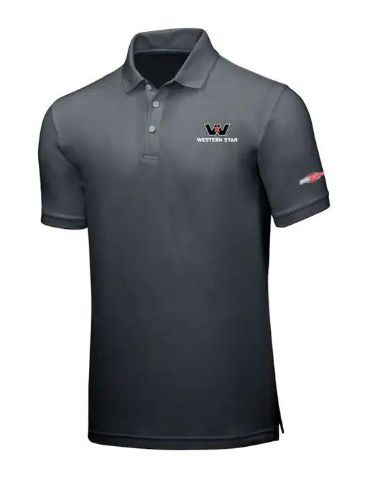 Dark Grey Core Classic Pique w/Western Star Logo, FYDA Logo