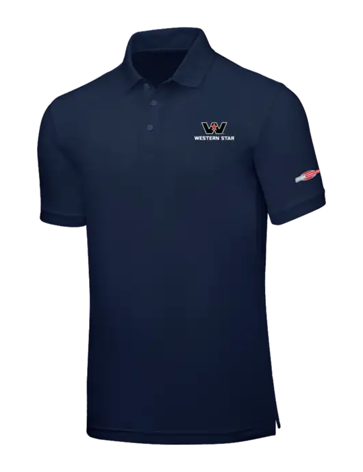 Navy Blue Core Classic Pique w/Western Star Logo, FYDA Logo